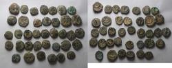 Ancient Coins - DEALER'S LOT. LOT OF 37: 	Nabataean kingdom. Lot of AE Coins