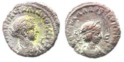 Ancient Coins - Egypt, Alexandria. Aurelian and Vabalathus 270-275 AD. BI Tetradrachm