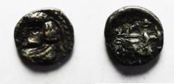 Ancient Coins - Kings of Persis. 2nd century BC. AR Obol