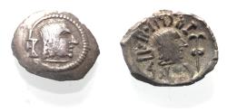 Ancient Coins - ARABIA, Southern. Himyar.. Circa AD 2nd Century. AR Drachm