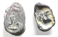 Ancient Coins - Egypt. Lead scarab seal impresssion (21 mm). Uncertain hieroglyphic signs. 100 - 200 A.D