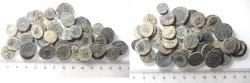 Ancient Coins - AS FOUND: LOT OF 50 ROMAN AE COINS