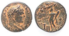 Ancient Coins - PHOENICIA, Tyre. Caracalla. AD 198-217. Æ Dichalkon (28MM. 18.92GM).