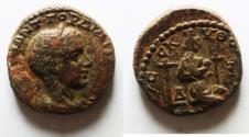 Ancient Coins - JUDAEA. NYSA SCYTHOPOLIS. GORDIAN III AE 22. NICE QUALITY