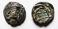 Ancient Coins - Kings of Persis. 2nd century BC. AR Obol