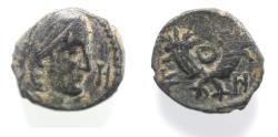 Ancient Coins - NABATAEA. Aretas IV. 9 BC- AD 40. AE 13