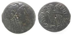 Ancient Coins - PTOLEMAIC KINGS of EGYPT. Ptolemy V or Ptolemy VI. 204-180 BC or 180-145 BC. Æ.