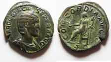 Ancient Coins - Otacilia Severa, wife of Philip I 244-249 A.D. Sestertius Rome Mint