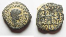 Ancient Coins - ARABIA, Charachmoba. Elagabalus. AD 218-222. AE 20