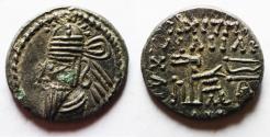 Ancient Coins - KINGS OF PARTHIA. Parthian Kingdom. SILVER DRACHM .