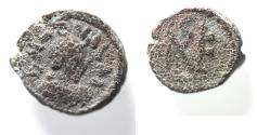Ancient Coins - Leo I (AD 457-474). AE nummus (9mm, 1.36g). Uncertain mint.