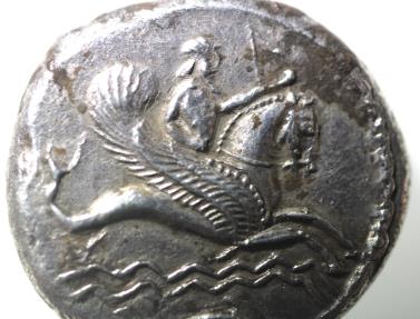 Ancient Coins - CHOICE: Phoenicia. Tyre. Uncertain Kings (c. 450-358 BC) BC. AR shekel (19mm, 8.22g). Struck in regnal year 5 (384/3 BC?).