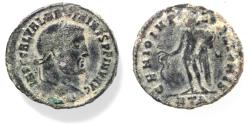 Ancient Coins - MAXIMINUS AE FOLLIS. AS FOUND