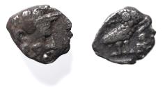 Ancient Coins - ARABIA, Southern: Saba'. Late 4th–mid 2nd centuries BC. AR Obol