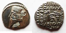 Ancient Coins - MINT STATE: KINGS OF PARTHIA. Parthian Kingdom. SILVER DRACHM .