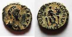 Ancient Coins - Aelia Eudoxia. Augusta, 400-404 AD. AE 3
