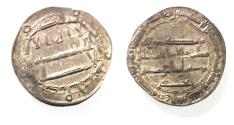 Ancient Coins - ISLAMIC . ABBASID .  SILVER DIRHAM