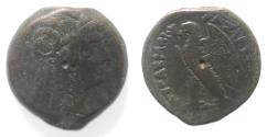Ancient Coins - PTOLEMAIC KINGS of EGYPT. Ptolemy V or Ptolemy VI. 204-180 BC or 180-145 BC. Æ.