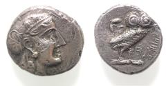 Ancient Coins - Persia, Alexandrine Empire. Mazakes, as satrap of Mesopotamia (331-323/2 BC). AR tetradrachm (23mm, 16.72g).
