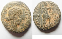 Ancient Coins - Judaea. Nysa-Scythopolis under Lucilla (AD 164-182). AE 23mm, 7.52g. Struck in civic era year 239 (AD 175/6). 