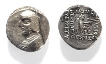 Ancient Coins - KINGS OF PARTHIA. Parthian Kingdom. SILVER DRACHM .