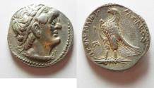 Ancient Coins - Egypt. Ptolemaic kings. Ptolemy I Soter. 305-282 BC. AR tetradrachm (25.5mm, 14.03 g, 1h). Alexandria mint. Struck c. 300-285 BC. 