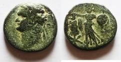 Ancient Coins - JUDAEA CAPTA. UNDER DOMITIAN AE 22