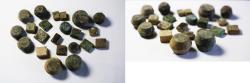 Ancient Coins - ANCIENT BYZANTINE & ISLAMIC BRONZE WEIGHTS. 22 PCS. 7TH - 9TH A.D