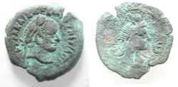 Ancient Coins - EGYPT, Alexandria. Vespasian. AD 69-79. Æ Diobol