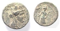 Ancient Coins - Phoenicia. Dora. Pseudo-autonomous issue. Time of Nero (AD 54-68). AE 18