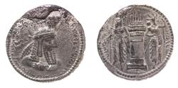 Ancient Coins - SASANIAN KINGS. Vahr?m (Bahram) I. AD 273-276. AR Drachm