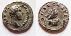 Ancient Coins - DIVUS ANTONINUS PIUS (Died 161). Denarius. Rome. Struck under Marcus Aurelius.