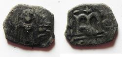 World Coins - ARAB-BYZANTINE AE FALS. IMITATING CONSTANS II AE FOLLIS