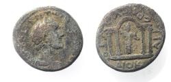 Ancient Coins - JUDAEA, Sepphoris (Diocaesarea). Antoninus Pius. AD 138-161. Æ 23