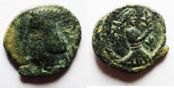 Ancient Coins - Kings of Parthia, Artabanos V (c. AD 80-90). Æ Chalkous