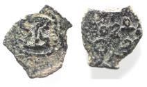 Ancient Coins - Judaea. Herod the Great 37 - 4 BC. AE  PRUTAH.