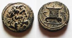 Ancient Coins - Seleucis and Pieria Antioch on the Orontes Pseudo-autonomous civic coinage. AE 18