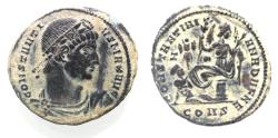 Ancient Coins - AS FOUND. CONSTANTINE I AE FOLLIS.