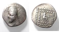 Ancient Coins - KINGS OF PARTHIA. Parthian Kingdom. SILVER DRACHM .