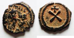 Ancient Coins - Maurice Tiberius AE decanummium
