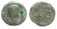 Ancient Coins - EGYPT, Alexandria. Hadrian. AD 117-138. Æ HemiDrachm