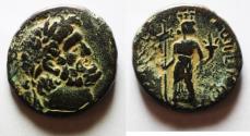 Ancient Coins - PHOENICIA, Dora. Pseudo-autonomous issue. temp. Nero, AD 54-68. Æ 22