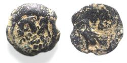 Ancient Coins - Ptolemaic Kingdom. Ptolemy X Alexander I and Cleopatra III (107-101 BC). LEAD COIN