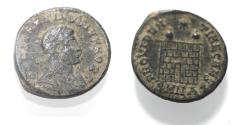 Ancient Coins - CONSTANTINE II AE FOLLIS. CAMP GATE