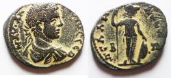 Ancient Coins - VERY RARE: Decapolis. Pella under Elagabalus (AD 218-222). AE 25mm, 10.15g. Struck in regnal year 282 (219/20).