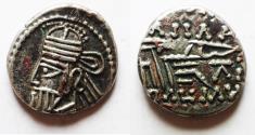 Ancient Coins - KINGS OF PARTHIA. Parthian Kingdom. SILVER DRACHM .