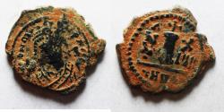 Ancient Coins - Maurice Tiberius AE DECANUMMIUM