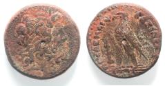 Ancient Coins - PTOLEMAIC KINGDOM. PTOLEMY III AE 23. NICE QUALITY