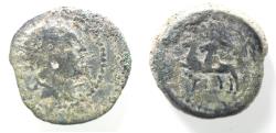 Ancient Coins - Seleucid Kingdom. Antiochos IV. AE 19. AKE MINT