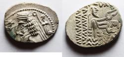 Ancient Coins - Parthian Kingdom. Phraatakes (c. 2 BC-AD 4). AR drachm. Mithradatkart